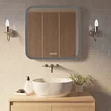 Зеркало Mixline Стив-3 68,50x70 4620001989904 с подсветкой фото 3