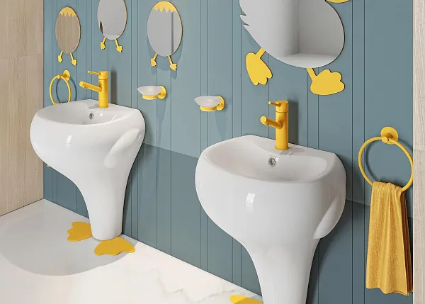 Смеситель Creavit Ducky FC1198Y для раковины фото 3