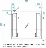 Мебель для ванной Style Line Олеандр-2 90 напольная белая фото 13