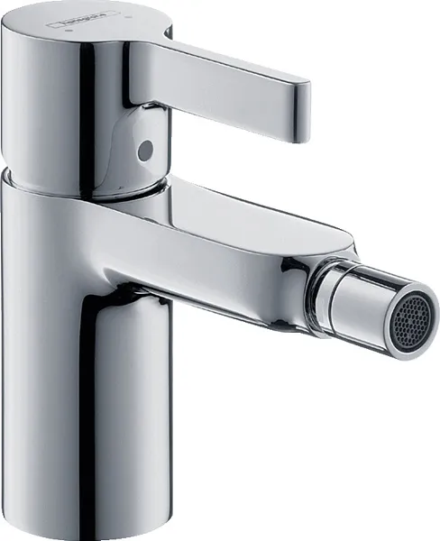 Смеситель Hansgrohe Metris S 31261000 для биде с донным клапаном фото 1