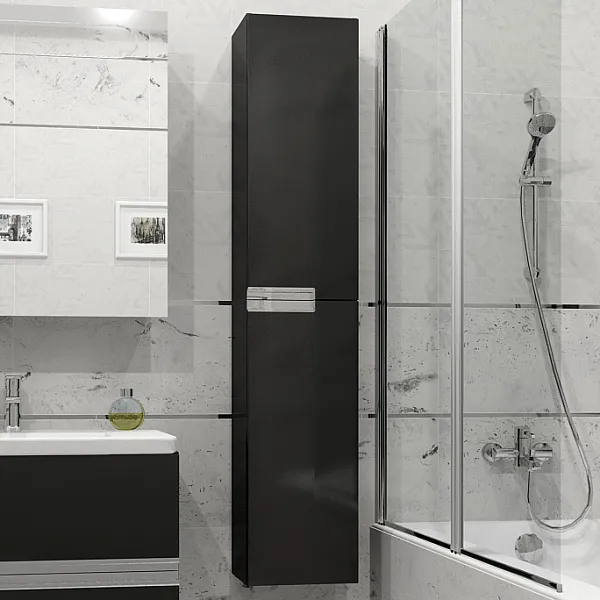 Шкаф-колонна Roca VICTORIA NORD Black Edition ZRU9000095 фото 2
