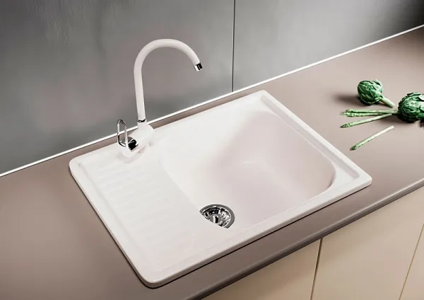 Кухонная мойка Mixline ML-GM18-341 Молочная 532399 фото 4