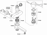 Смеситель Kludi Medi Care 349220524 для ванны с душем фото 2