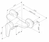 Смеситель Am.Pm Joy F85E20000 для ванны с душем фото 7