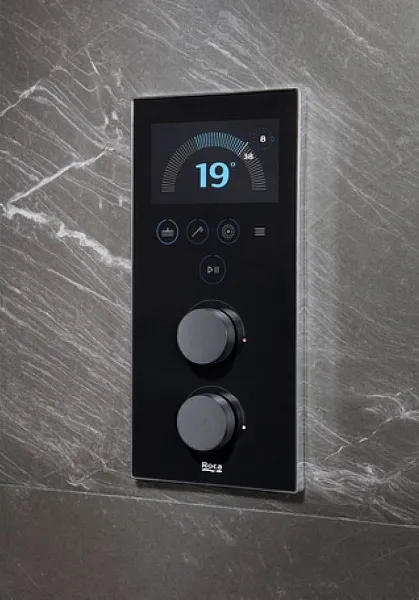 Термостат Roca Smart Shower 5A104AC00 для ванны с душем с внутренней частью фото 2