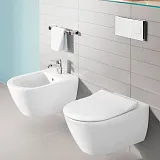 Унитаз Villeroy & Boch Subway 2.0 5614 R201 подвесной безободковый с микролифтом фото 5