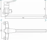 Смеситель Boch Mann CK-Z18B8 7306 для ванны с душем фото 2