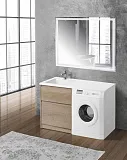 Мебель для ванной BelBagno Kraft-LVD 120 напольная левая rovere nebrasca nature фото 12