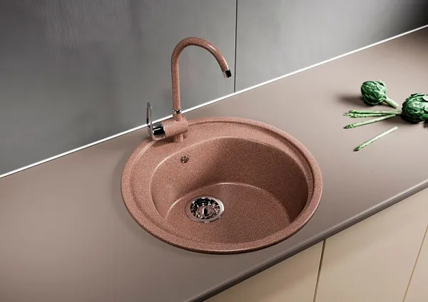 Кухонная мойка Mixline ML-GM11-307 Терракот 525073 фото 4