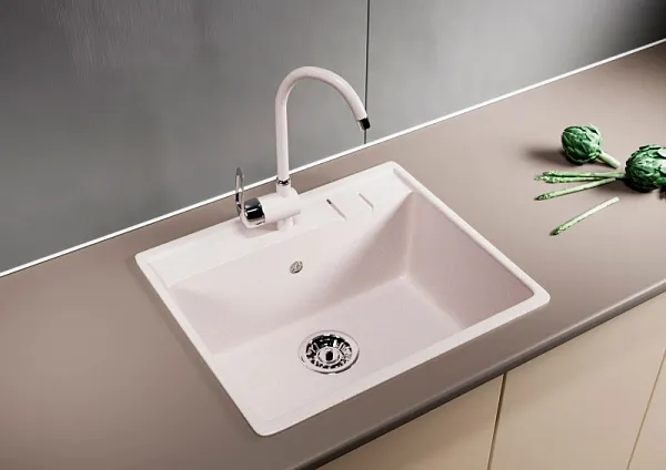 Кухонная мойка Mixline ML-GM15-311 Светло-розовая 525104 фото 4