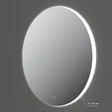 Зеркало AM.PM X-Joy 110x110 M85MOX41101S с подсветкой фото 9