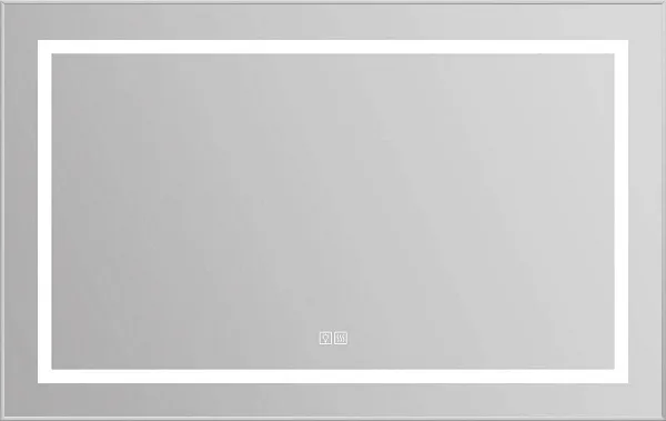 Зеркало BelBagno Kraft 108x68 SPC-KRAFT-1085-685-TCH-WARM с подсветкой фото 2