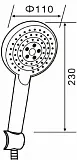 Комплект смесителей Orange M54-311gr 5 в 1 фото 16