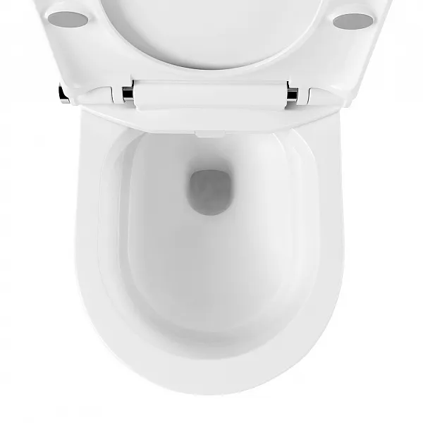 Унитаз Lavinia Boho Smart V-Clean 335901RS подвесной безободковый с микролифтом фото 6
