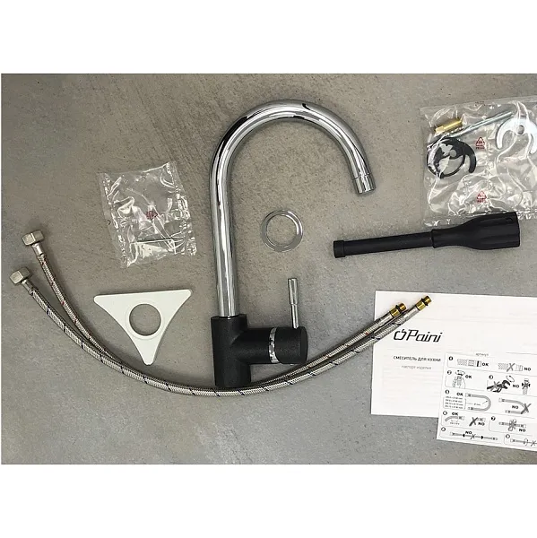 Смеситель для кухонной мойки PAINI Cox 78H4572CRL2LMKM фото 8