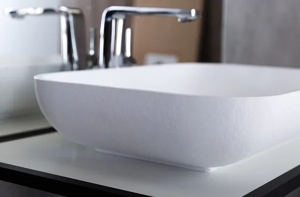 Раковина Acquabella On-Top Rectangle 58 см LAVABO_ON-TOP_RECTANGLE_SLATE_BLANCO фото 3