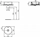 Раковина Ideal Standard Strada II 38 см T292901 фото 3