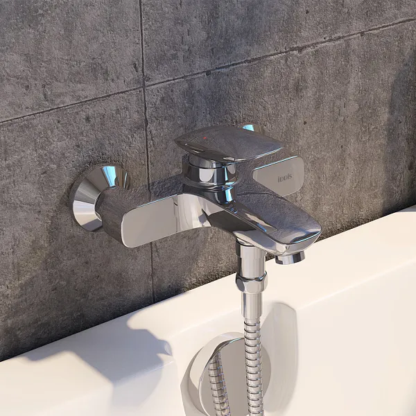 Смеситель Iddis Stone STOSB00i02WA для ванны с душем фото 7