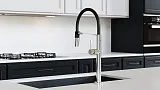 Смеситель для кухонной мойки Boheme Kitchen 114-CR фото 2