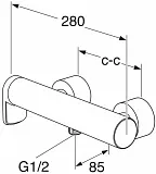 Смеситель Gustavsberg Estetic GB41218004 41 для душа фото 2