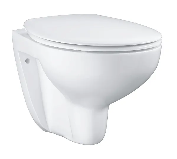 Унитаз Grohe Bau Ceramic 39351000 подвесной безободковый с микролифтом фото 4