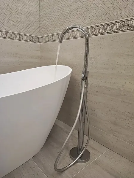 Смеситель для ванны с душем ABBER Wasser Kreis AF8115 фото 6