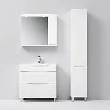 Шкаф-пенал Am.Pm Like 35 R напольный, белый глянец фото 6