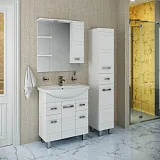 Зеркало Runo Турин 85x80 УТ000002105 правое с полочкой и подсветкой фото 4