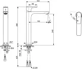 Смеситель Ideal Standard Connect Air A7028GN для раковины-чаши фото 2
