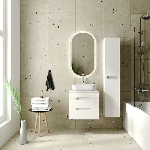 Зеркало Viant Марсель 100x65 4630160923923 с подсветкой фото 2