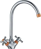 Смеситель Decoroom DR46 DR46028-Orange для кухонной мойки фото 1