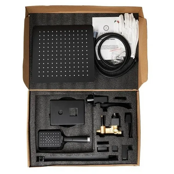 Душевой комплект FILARETE Waterfall FL1010BL фото 17