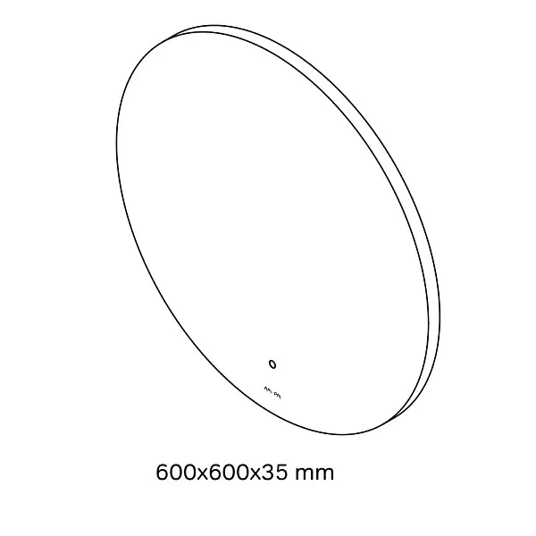 Зеркало AM.PM X-Joy 60x60 M85MOX40601S с подсветкой фото 10