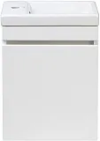 Тумба с раковиной Style Line Compact 40 подвесная белая фото 1