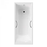 Ванна чугунная Delice Prestige 180x75 DLR230601R с отверстиями под ручки фото 1