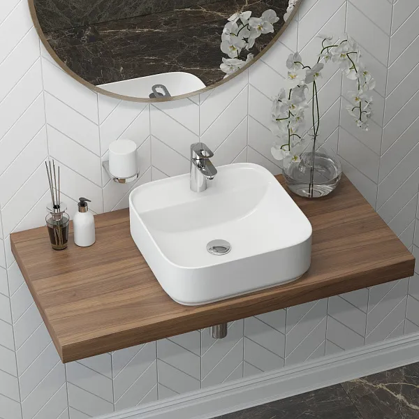 Раковина Lavinia Boho Bathroom Sink Slim 42 см 33311007 фото 4