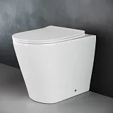 Напольный приставной унитаз Highlight Rimless CN1812 фото 3