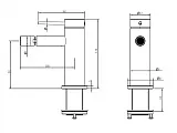 Смеситель для биде ABBER Emotion 316 AF8824BRG фото 2
