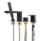 Смеситель на борт ванны TIMO Selene 2130/03Y фото 6