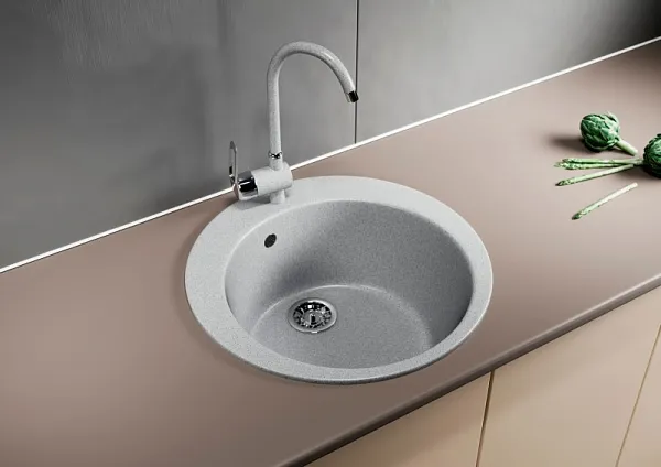 Кухонная мойка Mixline ML-GM13-310 Серая 525085 фото 4