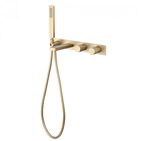 Смеситель для ванны с душем ABBER Rund AF8730G фото 2