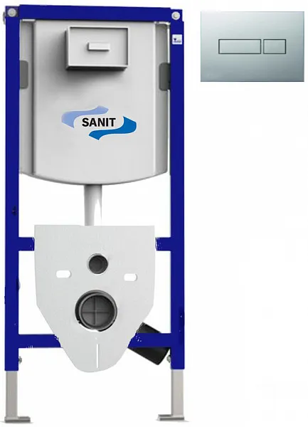 Инсталляция для унитаза Sanit Ineo Plus 90.721.00..S013 фото 1