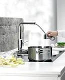 Смеситель Kludi L-Ine 428210577 для кухонной мойки фото 5