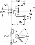 Смеситель Grohe Euroeco Special 32792000 для раковины фото 5