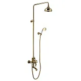 Душевая стойка Lemark Brava LM4762G со смесителем фото 1