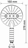 Душевая лейка WasserKRAFT A059 фото 6
