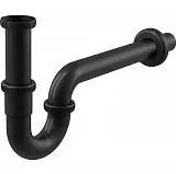 Сифон AlcaPlast A4320BLACK для раковины фото 1