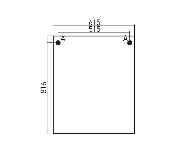 Зеркало Mixline Диамант 81,60x61,50 4640030868070 с полочкой фото 3