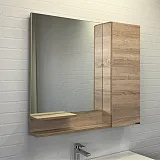 Зеркало Comforty Варна 90x80 00-00009918CF правая с полочкой фото 1