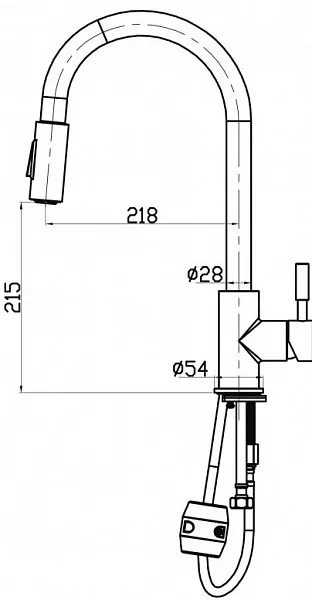 Смеситель BelBagno BB-LAM31A-IN для кухонной мойки фото 2